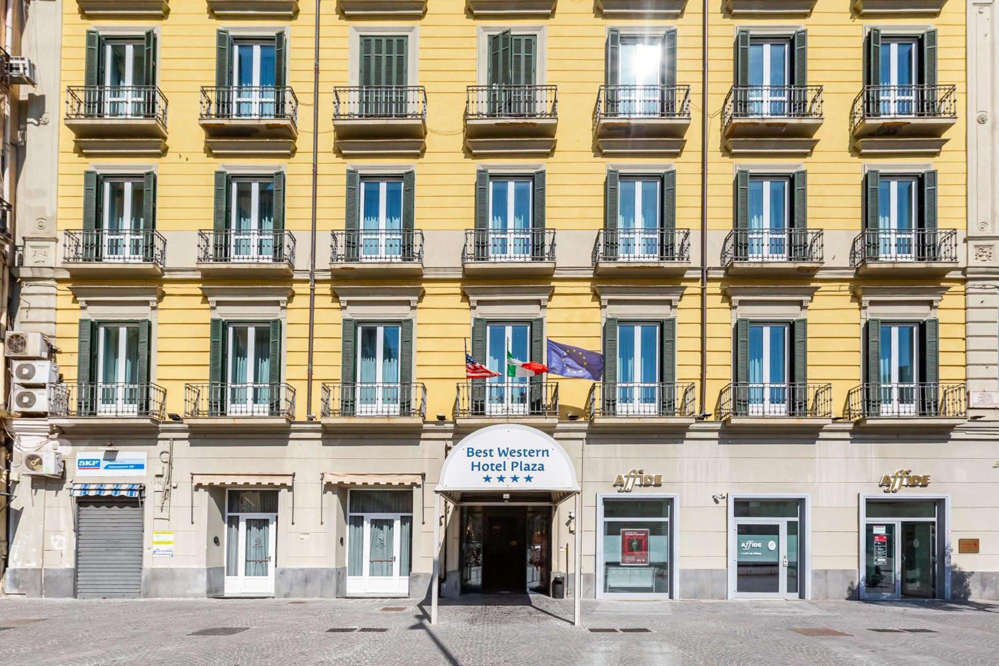 Best Western Hotel Plaza Neapel Exterior foto